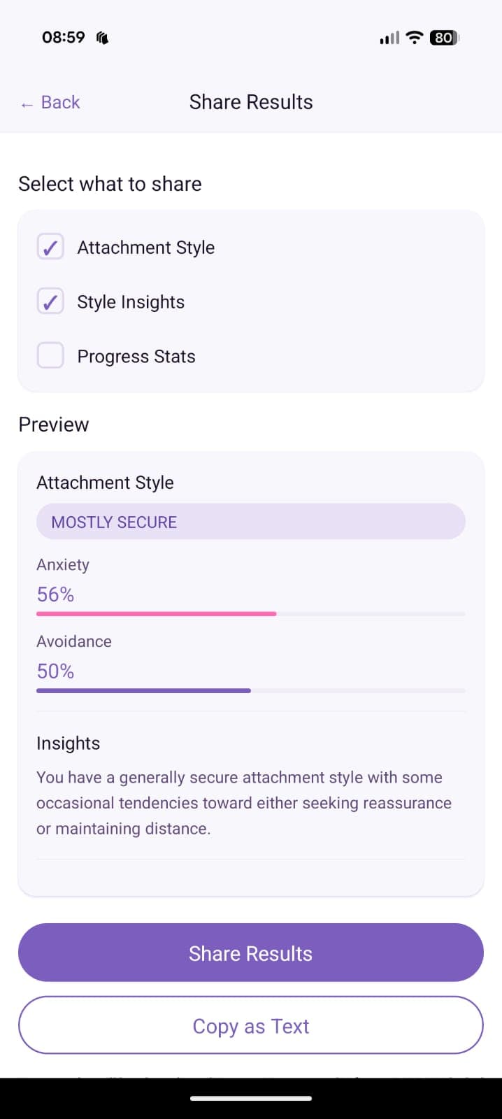AttachMe App Screenshot